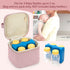 Pack 4 5 Fasrom Breastmilk Cooler Bag with Ice Fits Baby Bottles up to Ounce, Insulated Baby Bottle Bag for Nursing