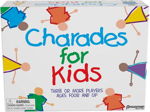 Pressman Charades for Kids - Family Game, 'No Reading Required', 5"