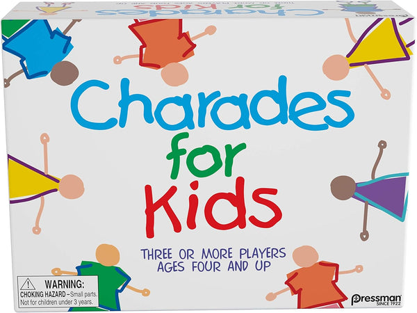 Pressman Charades for Kids - Family Game, 'No Reading Required', 5"