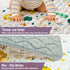 YJORIX 50" 50" Baby Play Mat for Floor, Thick Soft X Baby Floor Play Mat, Machine Washable and Non-Slip Baby Play Mats