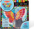 Melissa & Doug Stained Glass Made Easy Activity Kit: Butterfly - 140+