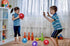 Bedwina Knobby Balls, Pack of 6, 7 Inch Sensory and Spiky Massage Stress Balls for Toddlers