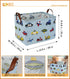 Rectangle Storage Basket with Handles, Storage Bins for Books, Gift Baskets (Car)