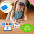154 (5 PCS Wooden CVC Word Spelling Game, Short Vowel Spelling Flashcards Sight Words Flash Cards Montessori Early