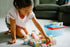 Chuckle & Roar Learning Blocks: Alphabet Blocks & Flashcards, Educational Activity for Preschoolers, Storage Bin