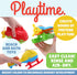 Toyland Pack 3 18 of Floating Water, Bathtub, and Pool Toys for Kids Months Plus - Helicopter, Submarine & Seaplane