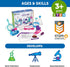 Learning Resources Primary Science Lab Set Pink - 22 Pieces, Science Kits for Toddlers, STEM Toys for Kids Ages 3+