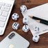 Gejoy 18 Pieces Teaching Dice Set for Math Operation, Number and Dot Dice - Classroom Supplies