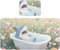 WDdZzyy Shark Bathtub Flower Cooling Baby Crib Mattress Cover 28" x 52" Reusable