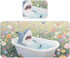 WDdZzyy Shark Bathtub Flower Cooling Baby Crib Mattress Cover 28" x 52" Reusable