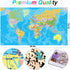 1000 Piece Puzzle for Adults - Unique Map Jigsaw Puzzles, 29.5X19.7 inch