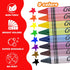24 Pack 8 1-3 4-8, WOSWEL Super Washable Jumbo Crayons Bulk, Crayons with Bright Colors, Non-Toxic Easy-Grip