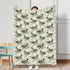 KuphiL10C Kids-30x40 Unisex Mallard Ducks Theme Baby Nursery Throw Gift Blanket for Boys Girls, Cute Ducks Leaves