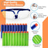 Nerf Party Supplies Accessories, 12 Sets Bulk Pack for Kids Birthday, Darts, Glasses, Masks, Wristbands