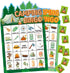 Fancy Land Camping Bingo Game for Kids 24 Players Die Cut Outdoor
