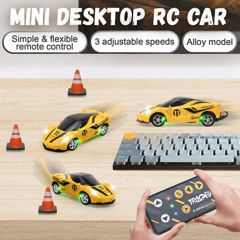 1/64 4-7 8-12, 2.4GHz 3 SASBSC Mini Rc Car Toys for Boys Age Small App & Remote Control Cars with Speed Modes for Kids