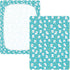 miaozhen 1 Pack 52x28 Cotton Baby Crib Sheets for Boys Girls Soft Breathable Cartoon Cute White Dog Star Crib Mattress