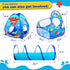 3PC Kids Ball Pits for Toddlers with Kids Play Tent, Kids Tunnel for Baby, Children Pop Up Indoor/Outdoor Playhouse Toy