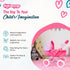 2 1 KOOKAMUNGA KIDS Baby Doll Stroller Pram - Realistic Toy Baby Stroller for Dolls in Toy Play Pram Doll Carriage
