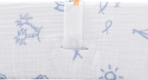 TADO MUSLIN 100% 360 2 Pack Changing Pad Cover for Baby Girls Boys - Organic Cotton Muslin Changing Pad Sheets