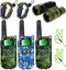 Walkie Talkies for Kids, Long Range 2 Way Radio for Outdoor Game, Gifts for Ages 5+ (Green Blue)