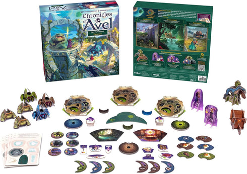 Chronicles of Avel: New Adventures EXPANSION - Cooperative Fantasy Strategy Game for Kids and Adults, 1-4 Players