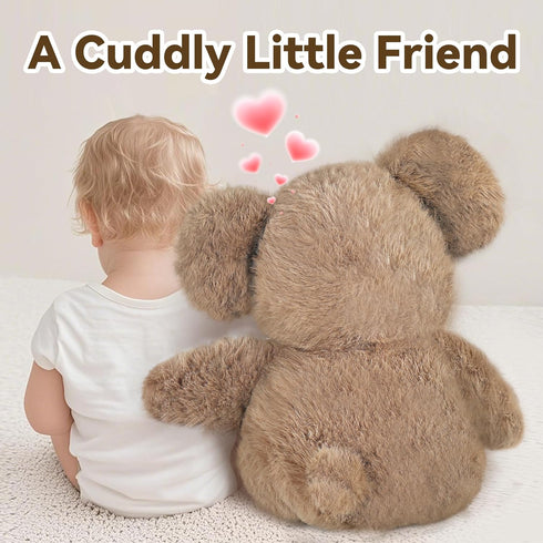 18" 0 iPlay, iLearn Elephant Stuffed Animal, Soft Baby Plush Elephant Toy, Infant Big Cute Fluffy Animal Toy, Nursery