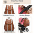Backpack Leather Diaper Bag for Women with Multiple Pockets,Laptop Compartment and Changing Pad.
