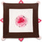 Pavilion Gift Company Lovie Baby Blanket, Strawberry Sundae, 13" Size
