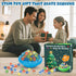6+, 1-4 Marble Balance Game, Wobble Marble Stacking Game for Kids Family Games for Kids and Adults with Built