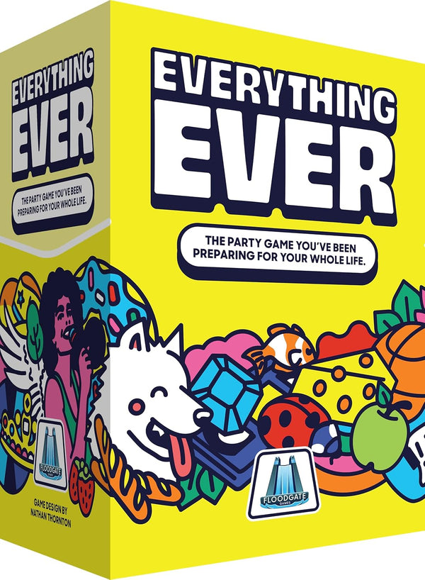 Everything Ever Card Game - Fun Quick Party Game for 2 to 10 Players, Ages 12 and Up, 20 Minutes