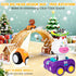 1-3, 4 Pack Set 6-9-12-18 1st 1-2 Press and Go Car Toys for Toddlers Friction Powered Baby Push Cars, Infant Play