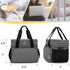S1 S2, Luxja Double Layer Breast Pump Bag Compatible with Spectra and Pump Bag for Breast Pump and Extra Parts