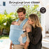 MOCKPOSE Ergonomic,Cozy 7-40lbs,3 Baby Carrier Newborn to Toddler- and Lightweight Infant Carrier for Carry Positions