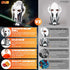 General Helmet Building Set, Classic Building Blocks Model for Home Ornament Decorations