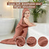 Ease Cubs 3-Pack 100% Series,32" 32") Muslin Hooded Baby Towels, Cotton, Ultra-Soft & Absorbent Baby Bath Towels