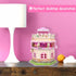 Rooftop Romance 3D Puzzle Dollhouse for Girls, Easy to Assemble Miniature Doll House Building Kit with LED Light
