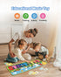 1 5 FOKI Floor Piano Mat for Toddlers, Sensory Educational Dancing Musical Keyboard Carpet Toy, Animal Sounds Touch