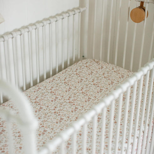 2 Pack Crib Sheets Neutral - Fitted Baby Crib Sheets Bed for Girl Boy - Standard & Toddler Mattress - Buttery Soft