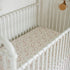 2 Pack Crib Sheets Neutral - Fitted Baby Crib Sheets Bed for Girl Boy - Standard & Toddler Mattress - Buttery Soft