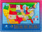 Joqutoys Wooden USA Map Puzzle - 46 Pieces Educational Geography Puzzle for Kids, United States Map Gift