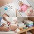 WALWAL 30 Pack Colorful Stainless Steel Diaper Pins - Safe Cloth Fasteners for Babies