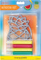 Creativity for Kids Window Art Fun Fruits: Paint and Decorate 2 Suncatchers for Kids' Window Art