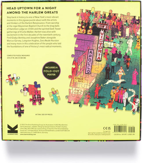 The World of The Harlem Renaissance 1000 Piece Puzzle