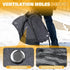 Orzbow Winter Carseat Cover for Baby, Infant Car Seat Cover Compatible with Doona Car Seats, Zipper Access, Breathable