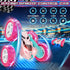 2.4 360 6 7 8 9 10 11 12 cosone RC Cars, Pink Remote Control Car for Girls, GHZ Double Sided RC Stunt Car Rotating