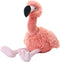 Wild Republic Snuggleluvs Flamingo - 15 inches Stuffed Animal, Weighted Plush Toy, Gift for Kids, Recycled Fill