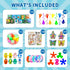 SeaCross 145 Pack, Pcs Party Favors for Kids, Pop Fidget Toys Goodie Bags Fillers for Kids Birthday Party, Prizes