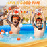 HyDren Head Hoop Basketball Party Game Set for Kids and Adults, Portable Adjustable Basket Net with Balls