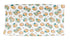 Orange Blossom Fitted Changing Pad Cover, Made from Viscose from Bamboo and